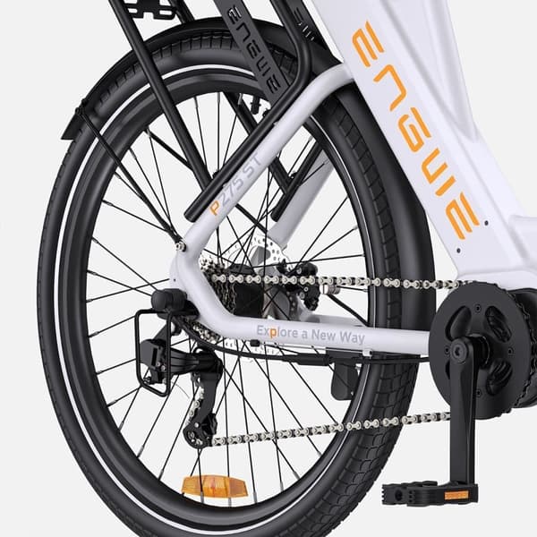 ELCYKEL Engwe P275 ST, 250W midtermotor, 19,2Ah Samsung-batteri