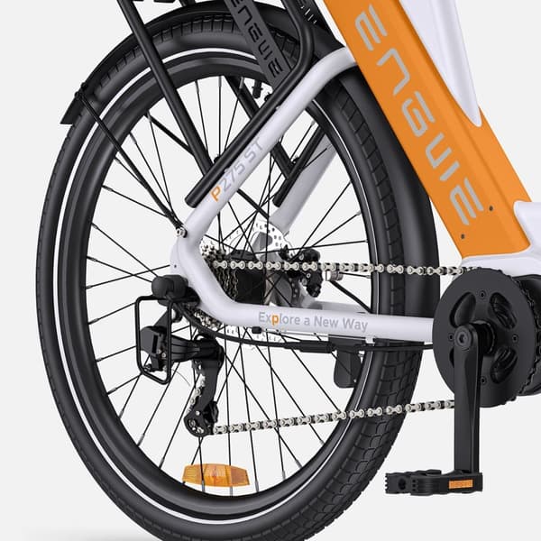 ELCYKEL Engwe P275 ST, 250W midtermotor, 19,2Ah Samsung-batteri