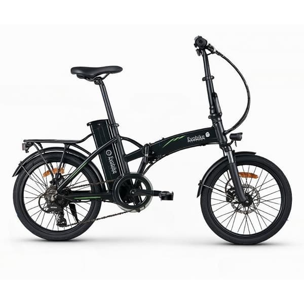 Elcykel Fällbar EVOBIKE DUBLIN – Kompakt Format 20” – 250W – Räckvidd 35-40 km – Avtagbart Litiumbatteri