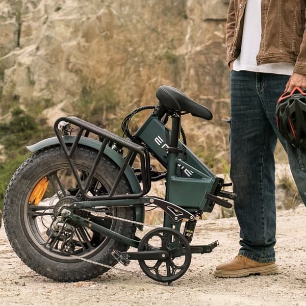 Sammenklappelig elcykel ENGWE ENGINE PRO 2.0, 75 N.M momentsensor, 52V 16AH batteri, terrængående