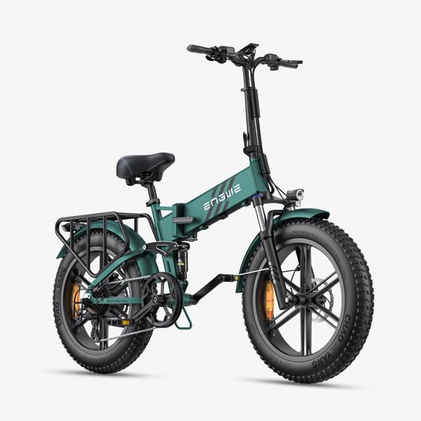 Sammenklappelig elcykel ENGWE ENGINE PRO 2.0, 75 N.M momentsensor, 52V 16AH batteri, terrængående