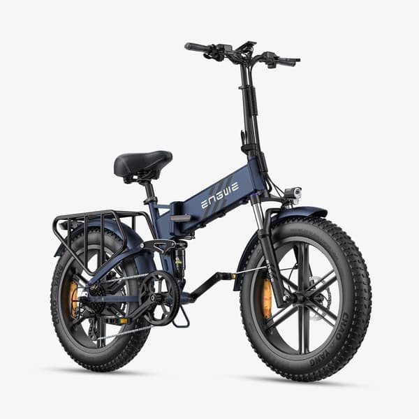 Sammenklappelig elcykel ENGWE ENGINE PRO 2.0, 75 N.M momentsensor, 52V 16AH batteri, terrængående