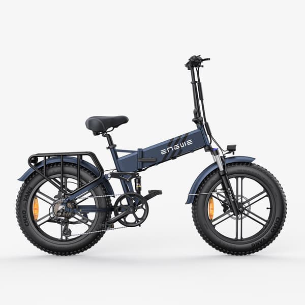 Sammenklappelig elcykel ENGWE ENGINE PRO 2.0, 75 N.M momentsensor, 52V 16AH batteri, terrængående