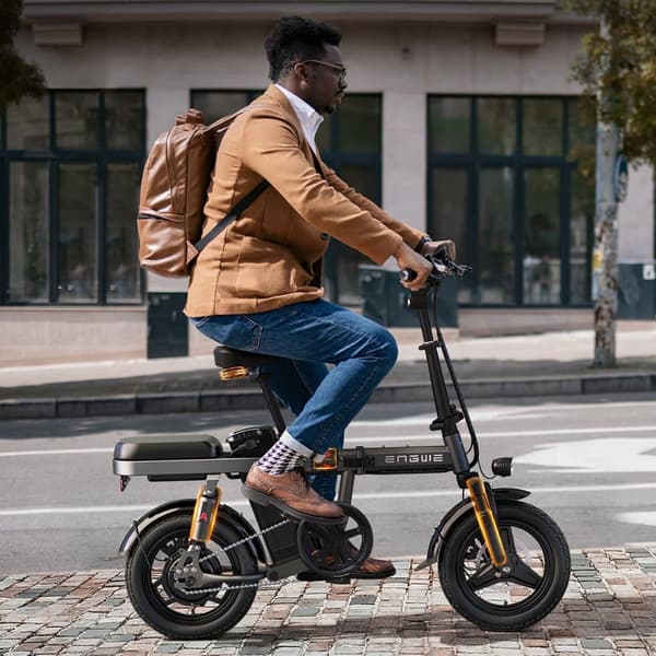14" Mini City Commuter sähköpyörä ENGWE T14, Joustava aikuisille ja teini-ikäisille, Moottori 250W