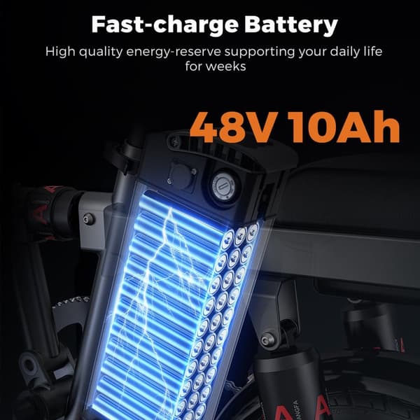 14" Mini City Commuter sähköpyörä ENGWE T14, Joustava aikuisille ja teini-ikäisille, Moottori 250W