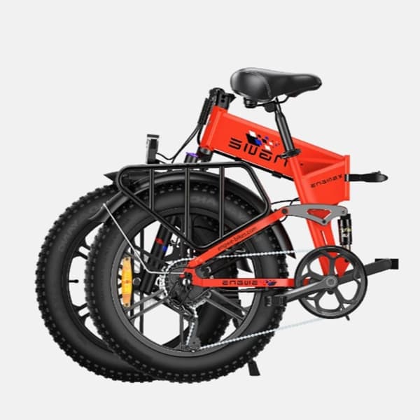 Taittuva sähköpyörä ENGWE Engine X, moottori 48V 250W, täysjousitus, toimintasäde 100 km