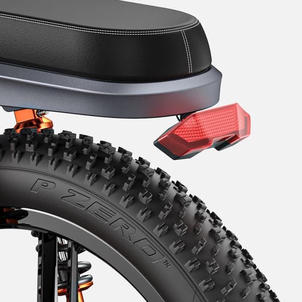 Hopfällbar elcykel med feta däck ENGWE X26, motor 48V 1000W, 19.2Ah & 10Ah dubbelbatteri, trippelfjädring