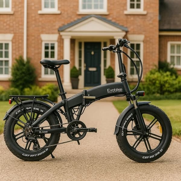 Fällbar Elcykel EVOBIKE LONDRES – Hjul 20" – 250W – Litiumbatteri 36V 10Ah – Upp till 60 km räckvidd