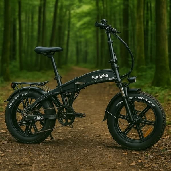 Fällbar Elcykel EVOBIKE LONDRES – Hjul 20" – 250W – Litiumbatteri 36V 10Ah – Upp till 60 km räckvidd