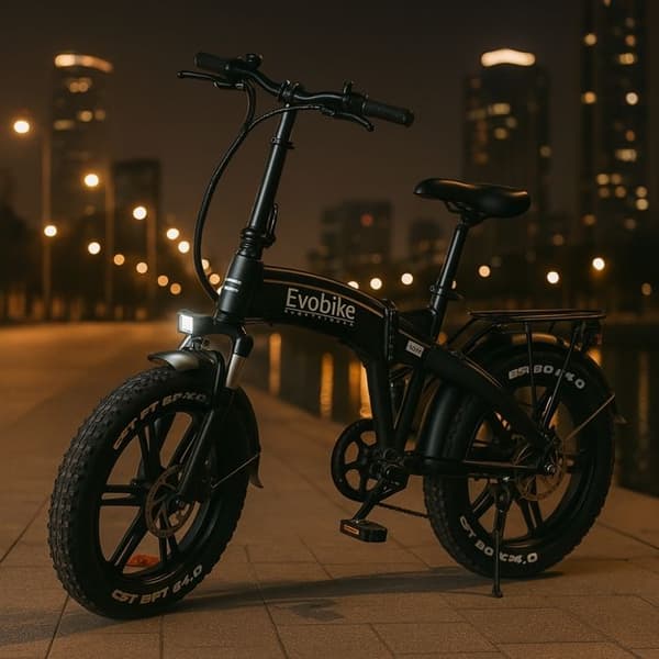 Fällbar Elcykel EVOBIKE LONDRES – Hjul 20" – 250W – Litiumbatteri 36V 10Ah – Upp till 60 km räckvidd