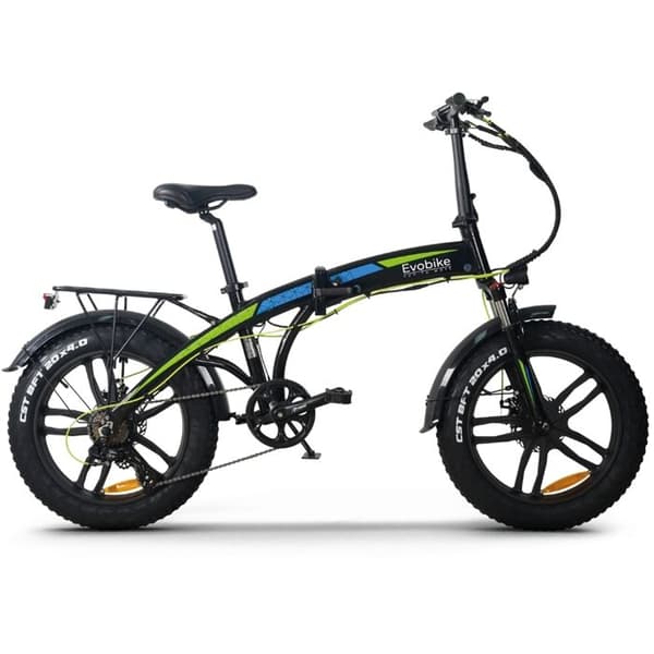 Elcykel EVOBIKE ROME – Fällbar MTB 20" - 250W - Batteri 360Wh - Upp till 60 km räckvidd