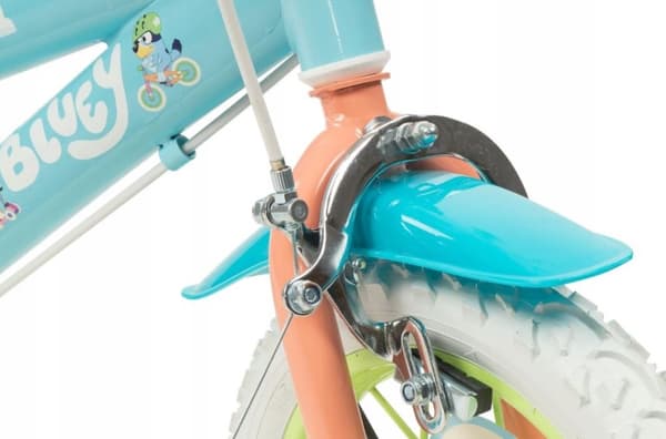 Roddare dziecięcy TOIMSA Bluey 12" Błękitno-limonkowy