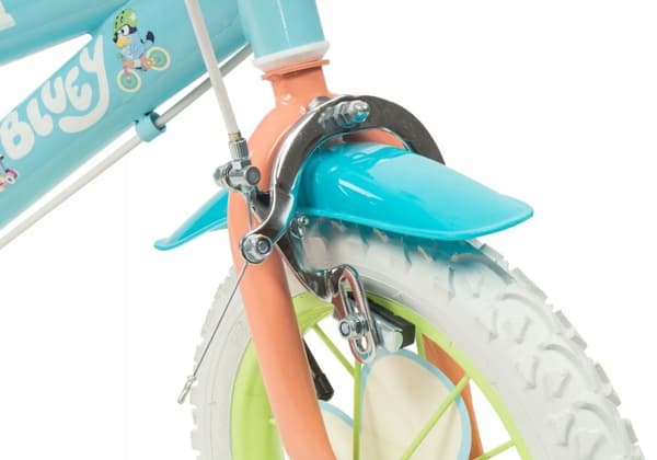 Roddare dziecięcy TOIMSA Bluey 12" Błękitno-limonkowy