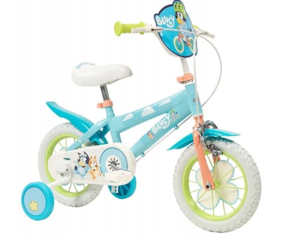 Roddare dziecięcy TOIMSA Bluey 12" Błękitno-limonkowy