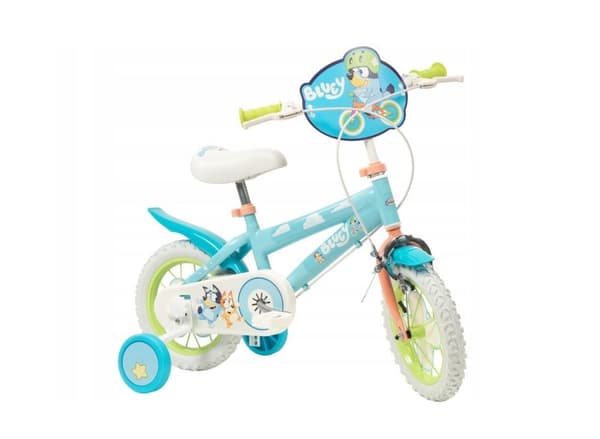 Roddare dziecięcy TOIMSA Bluey 12" Błękitno-limonkowy