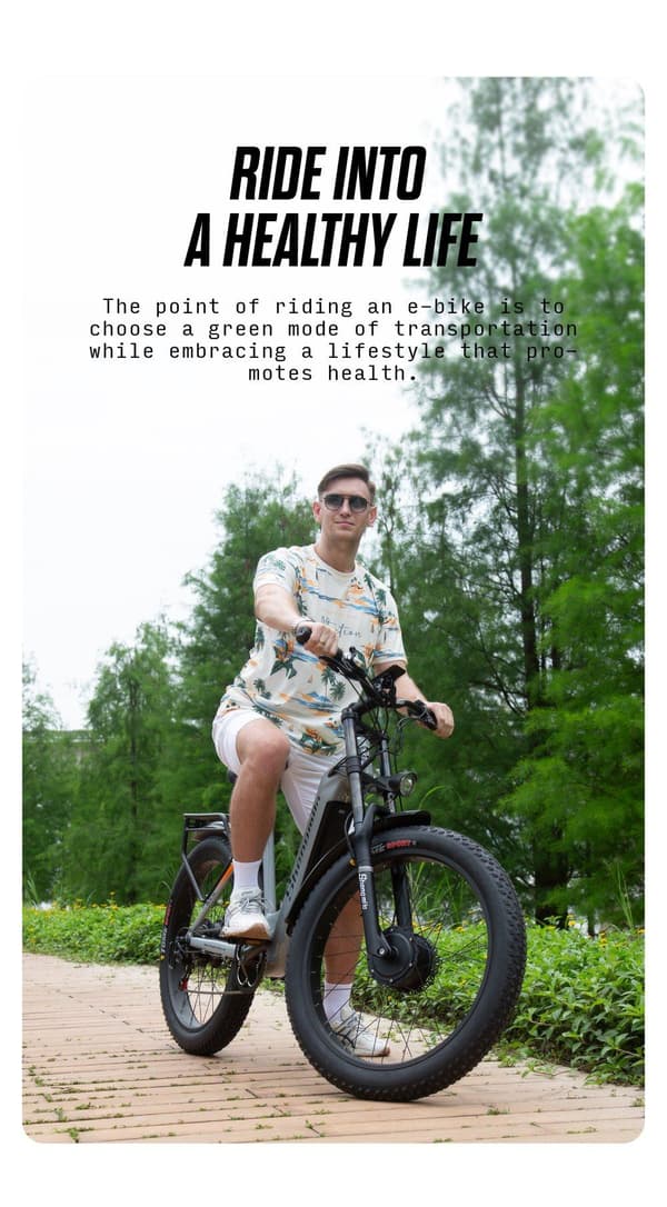 Shengmilo MX06 Pro 45KM/H hastighet 90KM räckvidd 2*1000W motor 48V 17.5AH batteri 26 * 3.0 tum fett däck elektrisk cykel