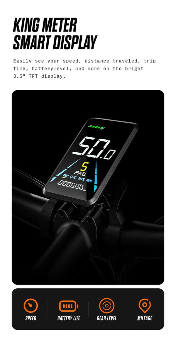 Shengmilo MX06 Pro 45KM/H hastighet 90KM räckvidd 2*1000W motor 48V 17.5AH batteri 26 * 3.0 tum fett däck elektrisk cykel