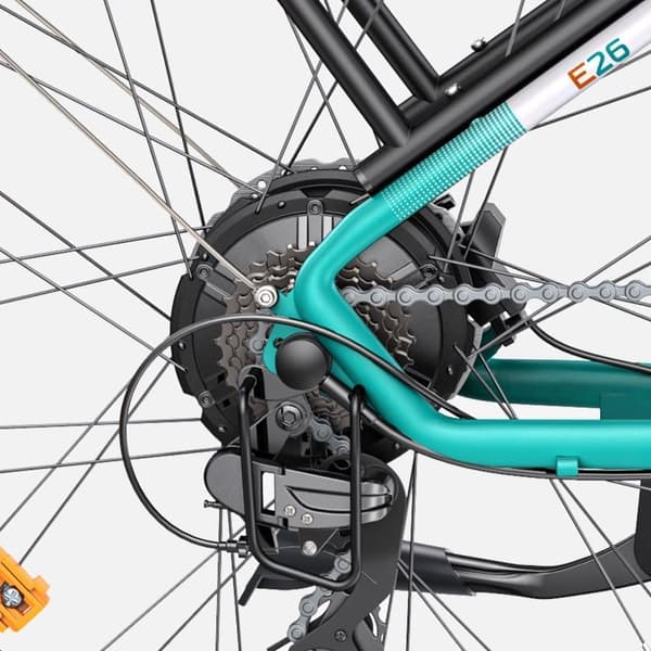ENGWE E26 250W Motor 16AH, 25km/h Hastighet 140km Räckvidd, 26*4.0 Inch Bucket Däck Vuxen E-Bike