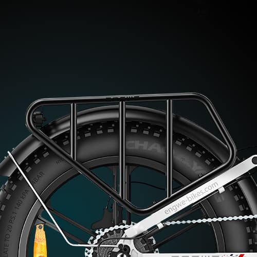 ENGWE Engine X 250 Watt Motor, 13AH Batteri, 25km/h Hastighet, 120km Räckvidd, 20*4.0 Inch Fat Däck Vuxen Hopfällbar Elektrisk Cykel