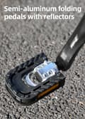 Miniatyrbild 10 av 11: ENGWE Engine X 250 Watt Motor, 13AH Batteri, 25km/h Hastighet, 120km Räckvidd, 20*4.0 Inch Fat Däck Vuxen Hopfällbar Elektrisk Cykel