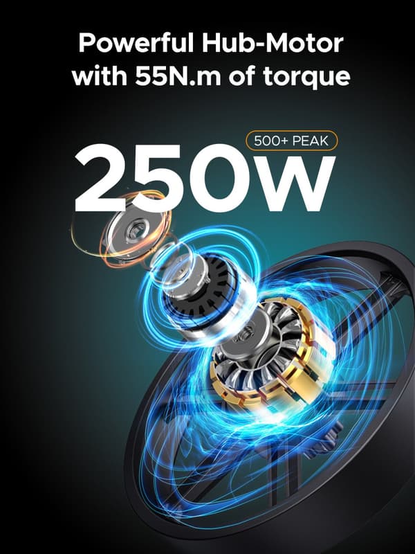 ENGWE Engine X 250 Watt Motor, 13AH Batteri, 25km/h Hastighet, 120km Räckvidd, 20*4.0 Inch Fat Däck Vuxen Hopfällbar Elektrisk Cykel