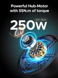 Miniatyrbild 5 av 11: ENGWE Engine X 13AH Batteri, 25km/h Hastighet, 250 Watt Motor, 120km Räckvidd, 20*4.0 Inch Fat Däck Vuxen Hopfällbar Elektrisk Cykel