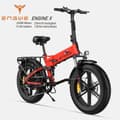 Miniatyrbild 1 av 11: ENGWE Engine X 13AH Batteri, 25km/h Hastighet, 120km Räckvidd, 250 Watt Motor, 20*4.0 Inch Fat Däck Vuxen Hopfällbar Elektrisk Cykel