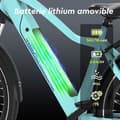 Miniatyrbild 3 av 6: Elcykel 27,5" RCB G5 – E-Bike 250W, 7 växlar, avtagbart batteri 36V 10.4Ah, NFC-kontroll &amp; APP - Blå