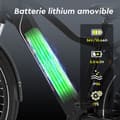 Miniatyrbild 3 av 6: Elcykel 27,5" RCB G5 – E-Bike 250W, 7 Växlar, Avtagbart Batteri 36V 10,4Ah, NFC &amp; APP Kontroll - Svart
