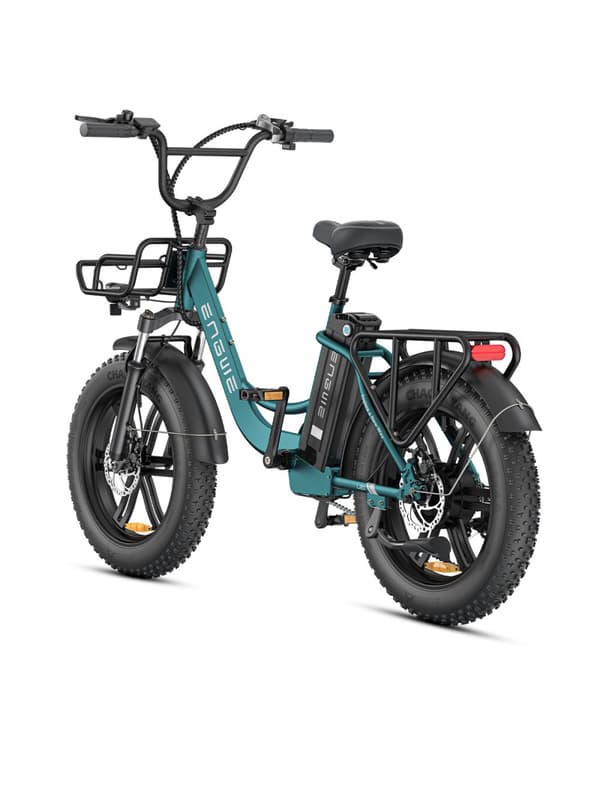 ENGWE L20 Boost 20AH batteri, 250W motor, 25km/h hastighet, 126km räckvidd, 20*4.0 tum fett däck vuxen elektrisk cykel