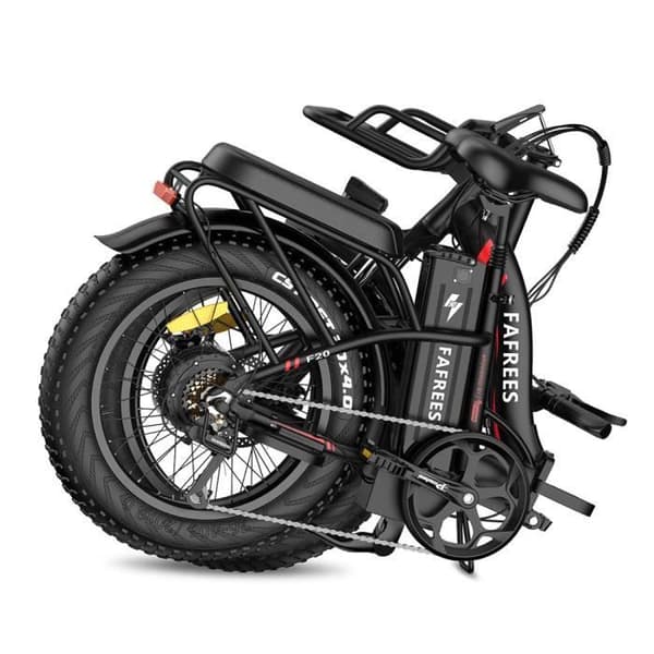 Elcykel FAFREES F20 MAX 500W 48V 22,5Ah max 45km/h Svart med Gåva Pump