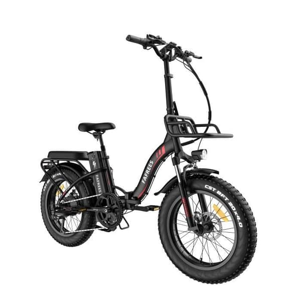 Elcykel FAFREES F20 MAX 500W 48V 22,5Ah max 45km/h Svart med Gåva Pump