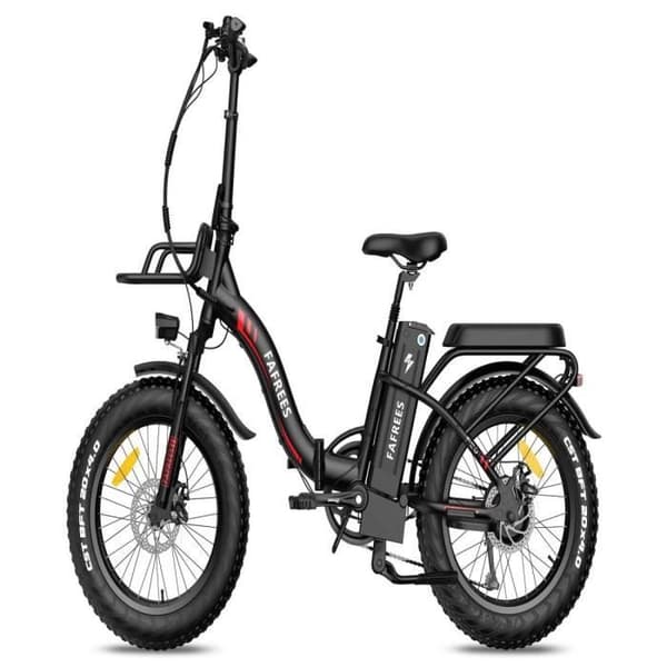 Vridg Åka Électrique FAFREES F20 Max - Hjul 20" - Motor 500W - Batteri 48V 22.5AH - Svart