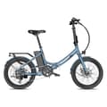 Miniatyrbild 1 av 4: E-mobil FAFREES F20 Light - Motor 250W Batteri 36V16.75Ah Assisterad Räckvidd 130KM Mekanisk Skivbroms - Grå Blå