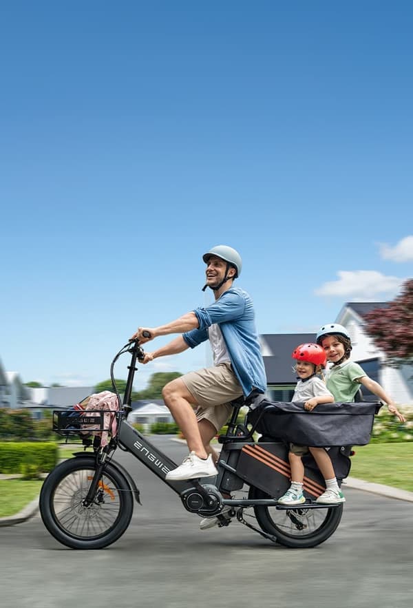 ENGWE LE20 19.2AH batteri, 25km/h hastighet,250W motor, 180km räckvidd, 20*3.0 tum däck elcykel för vuxna