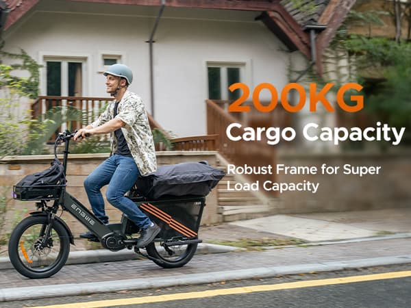 ENGWE LE20 2*19.2AH batteri, 25km/h hastighet, 250W motor, 350km räckvidd, 20*3.0 tum däck elcykel för vuxna