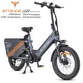 Miniatyrbild 1 av 11: ENGWE LE20 2*19.2AH batteri, 25km/h hastighet, 250W motor, 350km räckvidd, 20*3.0 tum däck elcykel för vuxna