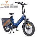 Miniatyrbild 1 av 11: ENGWE LE20 2*19.2AH batteri, 25km/h hastighet, 250W motor, 350km räckvidd, 20*3.0 tum däck elcykel för vuxna