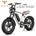 Miniatyrbild 1 av 11: ENGWE M20 750W motor, 13AH batteri, 45km/h hastighet, 75km räckvidd, 20*4.0 tum fettdäck elcykel för vuxna