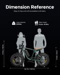 Miniatyrbild 9 av 11: ENGWE M20 13AH batteri, 45km/h hastighet, 750W motor, 75km räckvidd, 20*4.0 tum fettdäck elcykel för vuxna