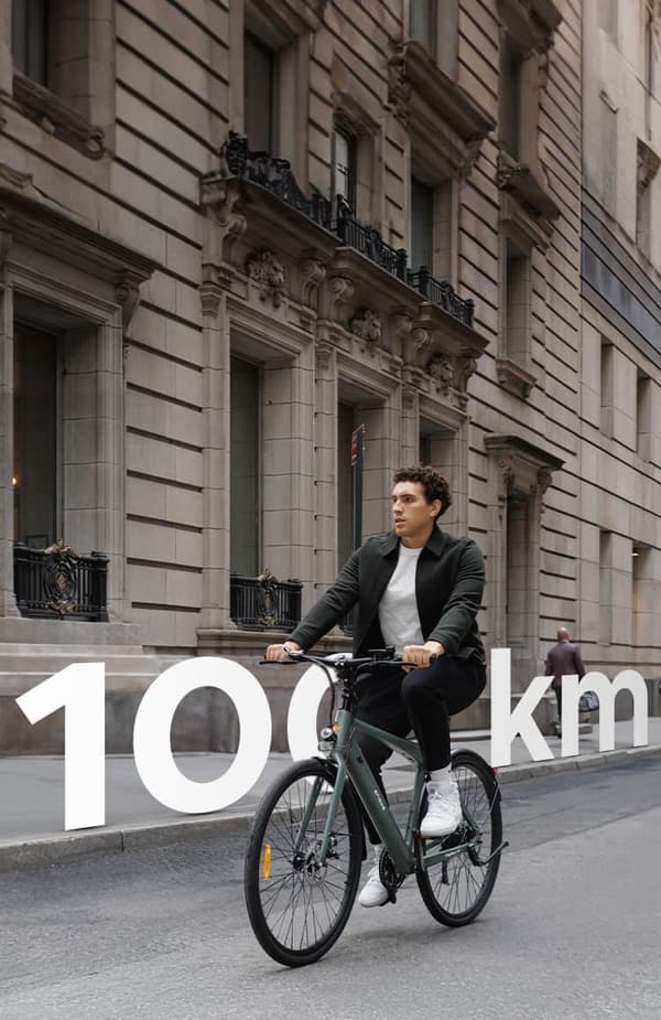 ENGWE N1 AIR 250W motor, 13AH batteri, 25km/h hastighet, 75km räckvidd, kolfiberram, 700*38C däck elcykel för vuxna