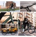 Miniatyrbild 10 av 11: ENGWE N1 AIR 250W motor, 13AH batteri, 25km/h hastighet, 75km räckvidd, kolfiberram, 700*38C däck elcykel för vuxna