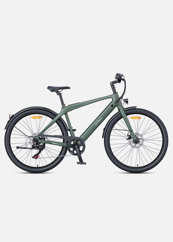 ENGWE N1 AIR 13AH batteri, 250W motor, 25km/h hastighet, 75km räckvidd, kolfiberram, 700*38C däck elcykel för vuxna