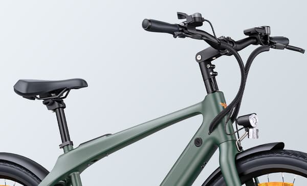 ENGWE N1 AIR 25km/h hastighet, 75km räckvidd, 13AH batteri, 250W motor, kolfiberram, 700*38C däck elcykel för vuxna