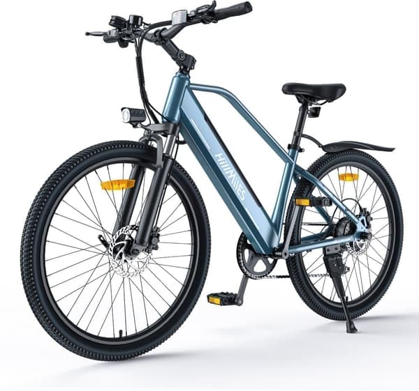 ENGWE HillMiles MileTrail 1 Elektrisk Mountainbike – 26” E-Cykel med 250W Motor, Momentføler, 25 km/h Hastighed, Hydrauliske Skivebremser & Op til 100