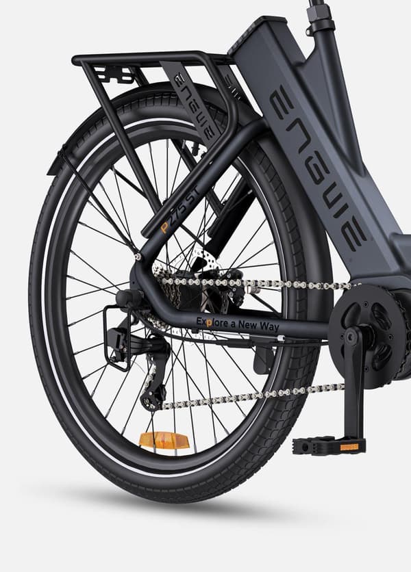 ENGWE P275 ST 19,2AH batteri, 250W motor, 25km/h hastighet, 260km räckvidd, 27,5” däck, hydraulisk skivbroms, elcykel för vuxna