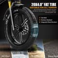 Miniatyrbillede 4 af 8: Elektrisk foldecykel VITILAN i7 Pro 3.0 - Motor 48V 750W - 20Ah Batteri - 8 gear
