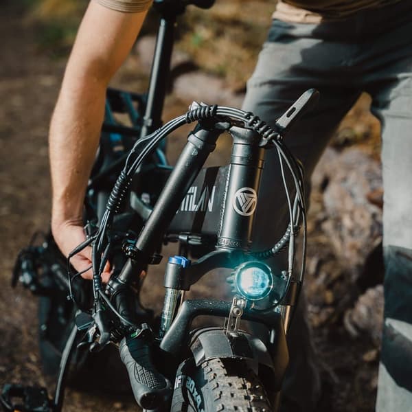 Sammenklappelig elcykel Vitilan V3 2.0 - Motor 48V 750 W - Hydrauliske skivebremser - Terrængående