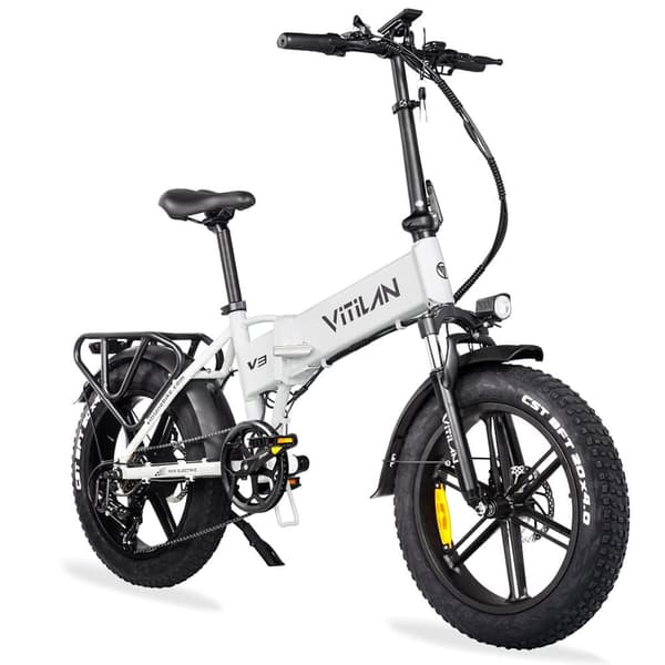Sammenklappelig elcykel Vitilan V3 2.0 - Motor 48V 750 W - Hydrauliske skivebremser - Terrængående