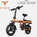 Miniatyrbild 1 av 11: ENGWE T14 250W motor, 10AH batteri, 25km/h hastighet, 42km räckvidd, 14” däck, skivbroms, elcykel för vuxna